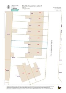 plan cadastral