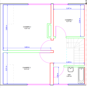 plan etage