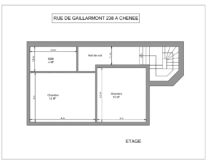 plan etage