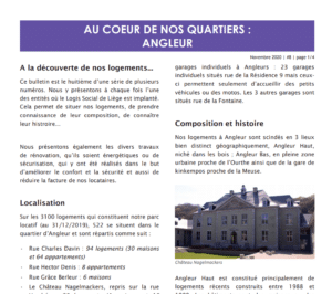 Lire la suite à propos de l’article Au coeur de nos quartiers : Angleur