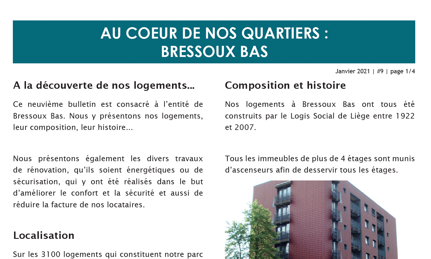 You are currently viewing Au coeur de nos quartiers : Bressoux Bas